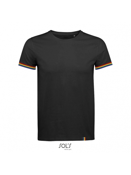 t-shirt-uomo-rainbow-sols-nero - multicolor.jpg